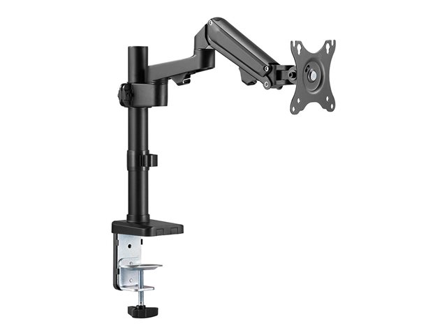 Neomounts DS70-750BL1 - Mounting kit (desk mount) - full-motion adjustable arm - for LCD display - black - screen size: 17\"-27\" - clamp mountable, grommet