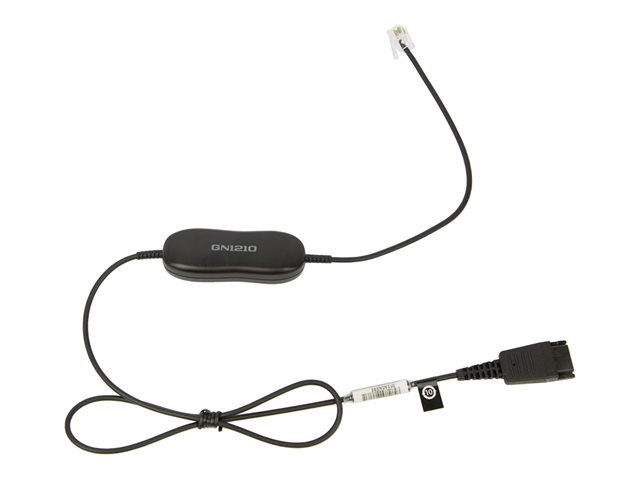 GN 1210 RJ9 - 0.8m straight QD to RJ9
