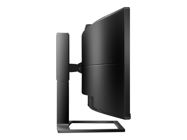 Philips Brilliance P-line 499P9H - LED monitor - curved - 49\" (48.8\" viewable) - 5120 x 1440 Dual Quad HD @ 60 Hz - VA - 450 cd/m² - 3000:1 - DisplayHDR 400 - 5 ms - 2xHDMI, DisplayPort, USB-C - speakers - textured black
