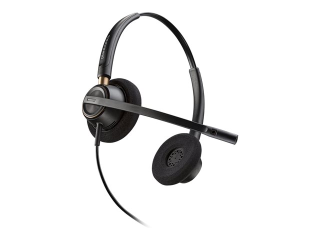Poly EncorePro 525 Microsoft Teams Certified Stereo with USB-A Headset - Replaces Poly SKU 218275-01