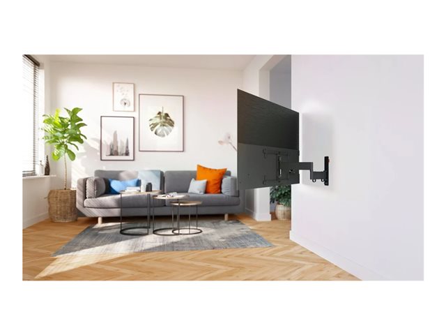Vogel's Comfort TVM 3665 - Mounting kit (wall bracket) - full-motion - for LCD TV - aluminium - black - screen size: 40\"-77\" - wall-mountable