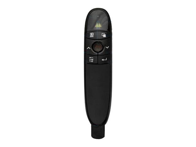 StarTech.com Wireless Presentation Remote with Red Laser Pointer - 90 ft. - PowerPoint Presentation Clicker for Mac & Windows (PRESREMOTE) - Presentation remote control - RF