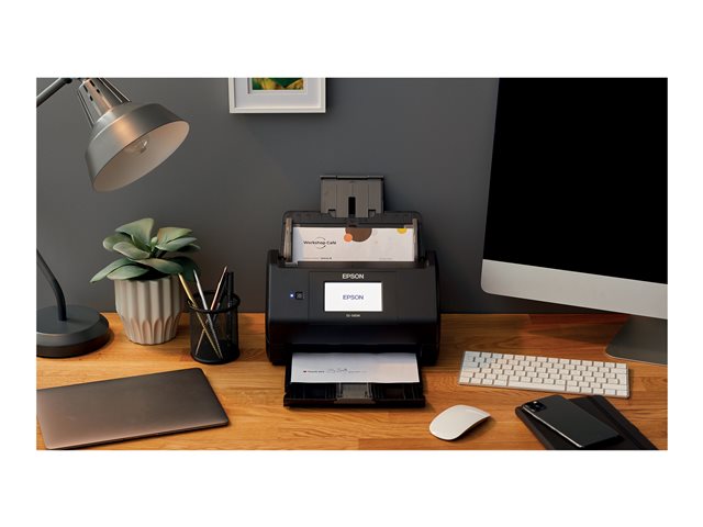 Epson WorkForce ES-580W - Document scanner - Contact Image Sensor (CIS) - Duplex - 215.9 x 6096 mm - 600 dpi x 600 dpi - up to 35 ppm (mono) / up to 35 ppm (colour) - ADF (100 sheets) - up to 4000 scans per day - USB 3.0, Wi-Fi(ac)