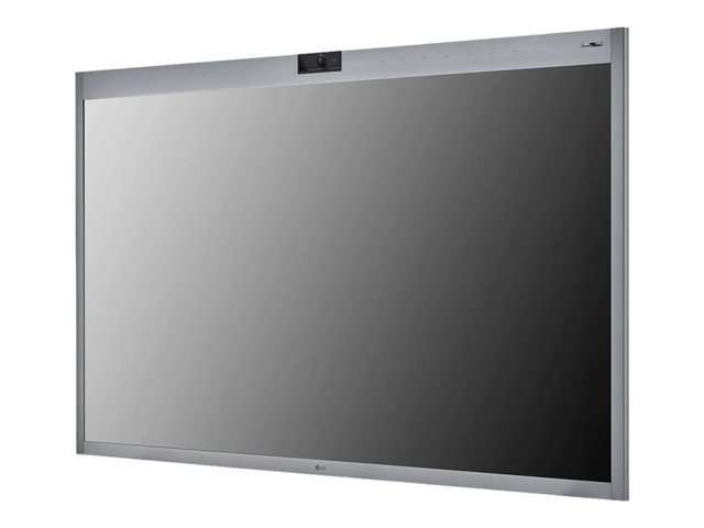 LG One:Quick Works 55CT5WJ-B - 55\" diagonale klasse led-achtergrondverlichting lcd-scherm - conferentie - met aanraakscherm (multitouch) / microfoon / camera - 4K UHD (2160p) 3840 x 2160 - zilver