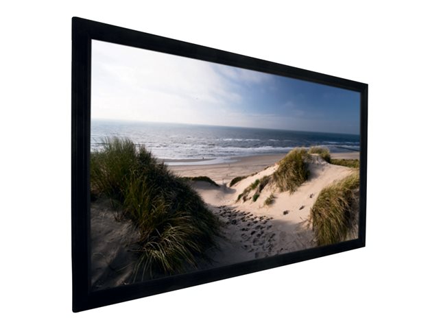 Projecta HomeScreen Deluxe HD HDTV Format - Projectiescherm - monteerbaar aan muur - 90\" (229 cm) - 16:9 - HD Progressive 0.6 - RAL 7021, zwart-grijs