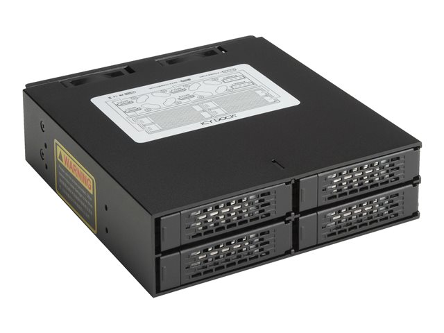 HP 4-in-1 SFF Carrier with external access (up to four removable 2.5 devices (HDD or SSD. SATA and SAS. max height 15mm).Fits into 5.25 external device bay.