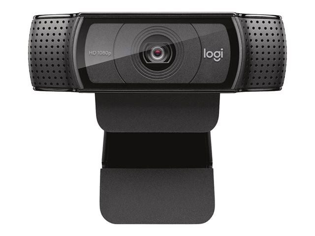 Logitech C920e - Webcam - colour - 720p, 1080p - audio - USB 2.0