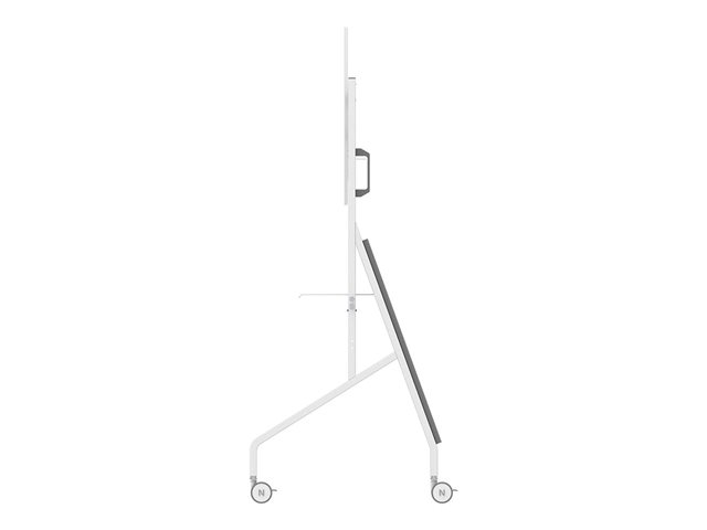 Neomounts Move Go FL50-525WH1 - Cart - for flat panel - lockable - steel - white - screen size: 55\"-86\"
