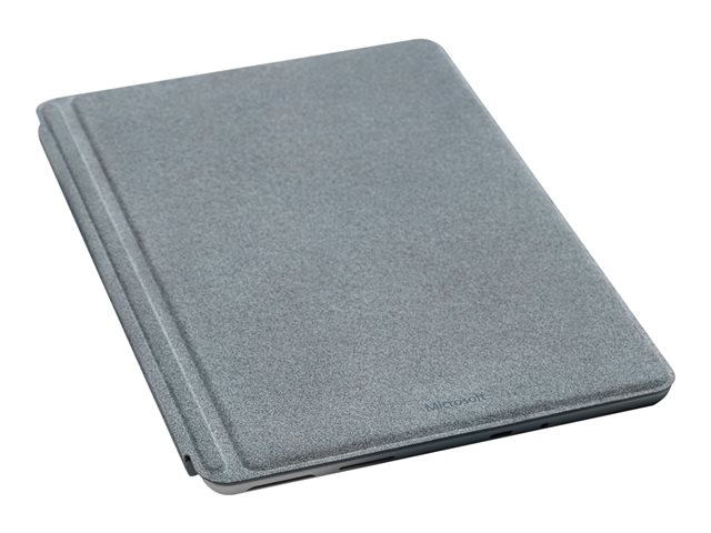 Microsoft Surface Go Type Cover - Keyboard - with trackpad, accelerometer - backlit - Swiss/Luxembourgish - light charcoal - commercial - for Surface Go, Go 2
