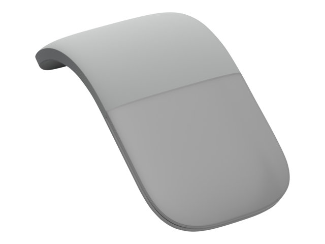 Microsoft Surface Arc Mouse - Mouse - optical - 2 buttons - wireless - Bluetooth 4.1 - light grey - commercial