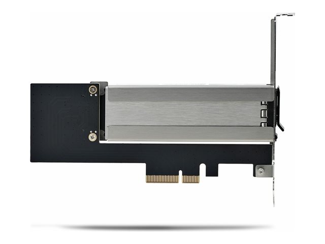 StarTech.com M.2 NVMe SSD to PCIe x4 Mobile Rack/Backplane with Removable Tray for PCI Express Expansion Slot, Tool-less Installation, PCIe 4.0/3.0 Hot-Swap Drive Bay, Key Lock - 2 Keys Included - Interface adapter - M.2 - M.2 NVMe Card / PCIe 4.0 (N