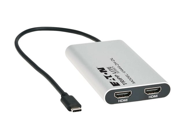 TrippLite Adapt. USB-C Dual HDMI 4K 60Hz