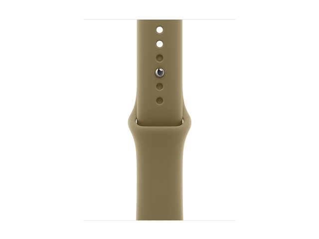Apple Watch Series 12 GPS + Cellular 42mm Dark Bronze Aluminium Case with Olive Sport Band - M/L