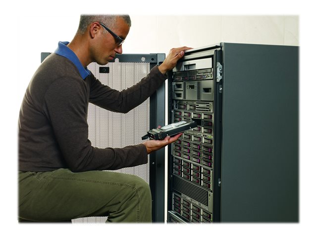HPE StorageWorks MSL2024 - Tape library - LTO Ultrium - max drives: 2 - rack-mountable - 2U - barcode reader - for ProLiant DL120 G7, DL120 G7 Base, DL120 G7 Entry, DL120 G7 Performance
