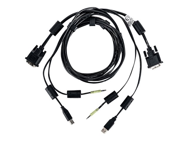 DVI-D CABLE USB AUDIO - 6FT