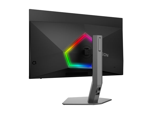AOC AGON PRO AG326UD - OLED monitor - gaming - 32\" (31.5\" viewable) - 3840 x 2160 4K UHD (2160p) @ 165 Hz - 250 cd/m² - 15000000:1 - DisplayHDR 400 True Black - 0.03 ms - 2xHDMI, DisplayPort - speakers - dark grey
