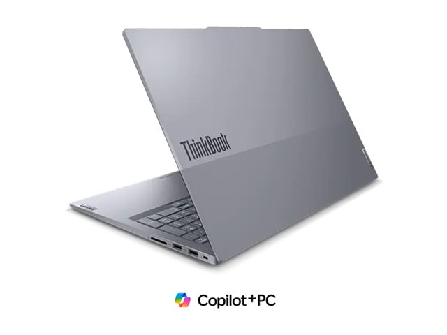 Lenovo ThinkBook 16 G7 QOY 21NH - Snapdragon X Plus - X1P-42-100 / up to 3.4 GHz - Win 11 Pro (on ARM) - Qualcomm Adreno - 16 GB RAM - 512 GB SSD NVMe - 16\" IPS 1920 x 1200 - Bluetooth, Wi-Fi 7 - dual tone luna grey - kbd: Belgium - with 2 Years Leno