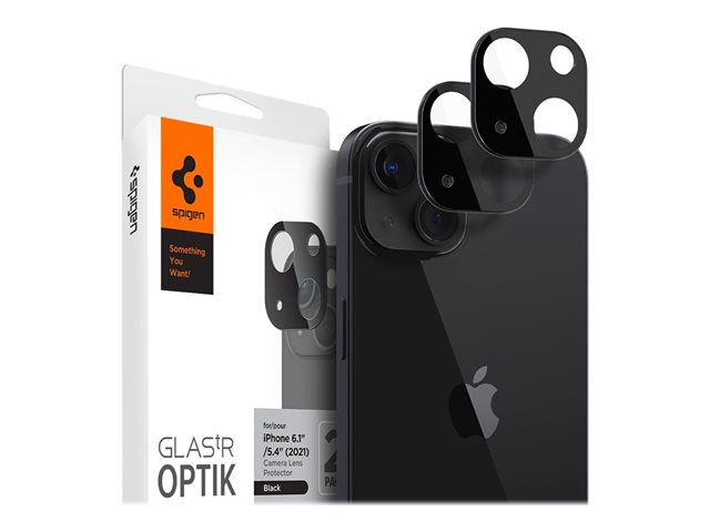Spigen Apple iPhone 13 tR Optik Black 2P