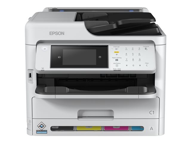 Epson WorkForce Pro WF-C5890DWF - Multifunction printer - colour - ink-jet - A4/Legal (media) - up to 25 ppm (printing) - 330 sheets - 33.6 Kbps - Wi-Fi(n), USB 2.0, Gigabit LAN, USB 2.0 host, NFC