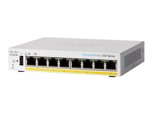 CBS250 Smart 8-port GE Partial PoE Ext