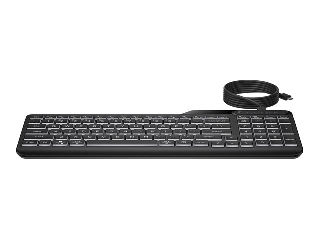 HP 400 BL WD KBD EMEA-INTL English