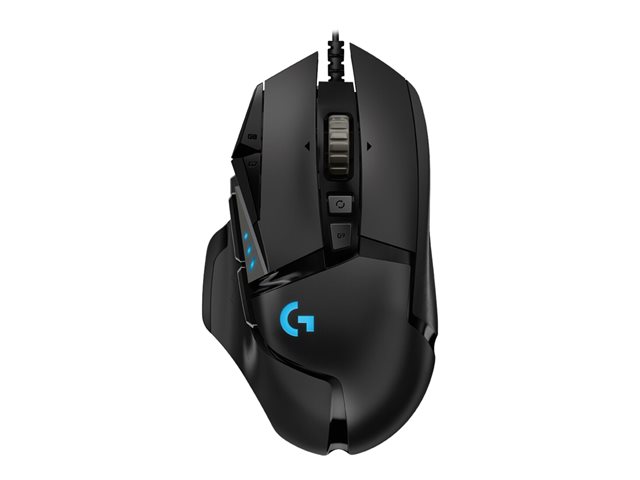 Logitech Gaming Mouse G502 (Hero) - Mouse - optical - 11 buttons - wired - USB