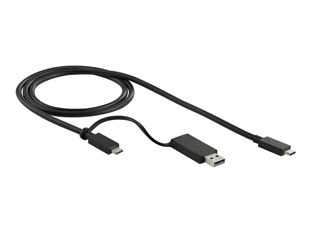 StarTech.com USB-C & USB-A Dock, Hybrid Universal Laptop Docking Station with 100W Power Delivery, Dual Monitor 4K 60Hz HDMI & DisplayPort, 4x USB 3.1 Gen 1 Hub, Gigabit Ethernet (GbE) - Hybrid USB Type-C Dock (DK30C2DPEPUE) - Docking station - USB-C - 2 x HDMI, 2 x DP - 1GbE - 170 Watt