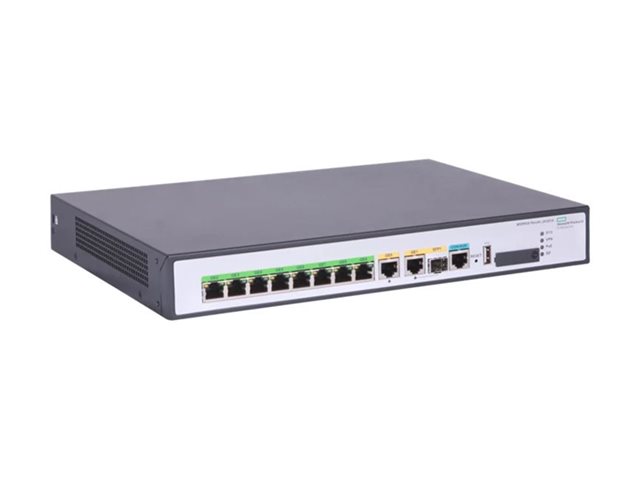 HPE FlexNetwork MSR958X - Router 8-port switch - 1GbE - WAN ports: 6 - Wi-Fi - rack-mountable