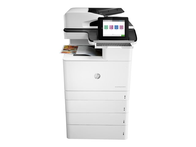 HP LaserJet Enterprise Flow MFP M776z - Multifunction printer - colour - laser - 297 x 864 mm (original) - A3/Ledger (media) - up to 46 ppm (copying) - up to 46 ppm (printing) - 2300 sheets - 33.6 Kbps - USB 2.0, Gigabit LAN, Wi-Fi(n), USB 2.0 host