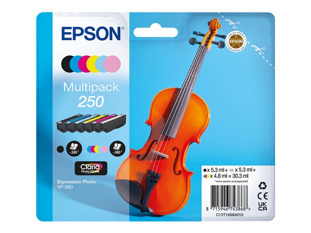 Multipack 6-colours 250 Ink