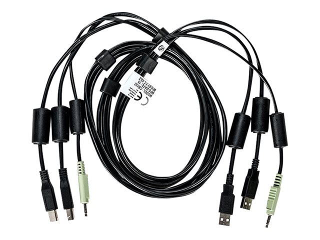 CABLE ASSY 2-USB/1-AUDIO 6FT (SCKM145)