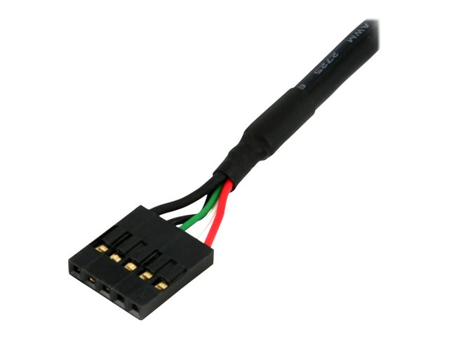 StarTech.com 5 Pin USB 2.0 Header - 12 in USB IDC Motherboard Header Cable - F/F (USBINT5PIN12) - USB cable - 5 pin IDC (F) to 5 pin IDC (F) - USB 2.0 - 30.5 cm - black