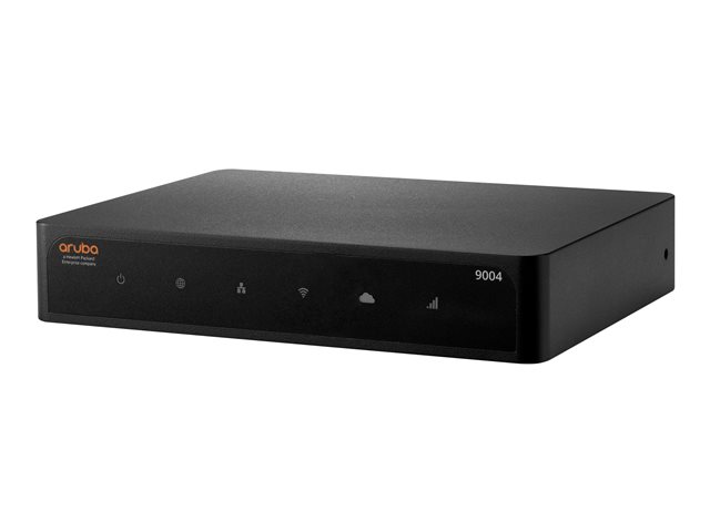 HPE Aruba 9004 (RW) - Gateway - 4 ports - 1GbE - ZigBee, NFC, Bluetooth - cloud-managed - remarketed - BTO