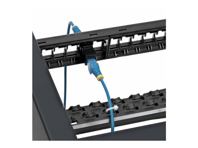 24 Port 1U Blank Keystone Patch Panel