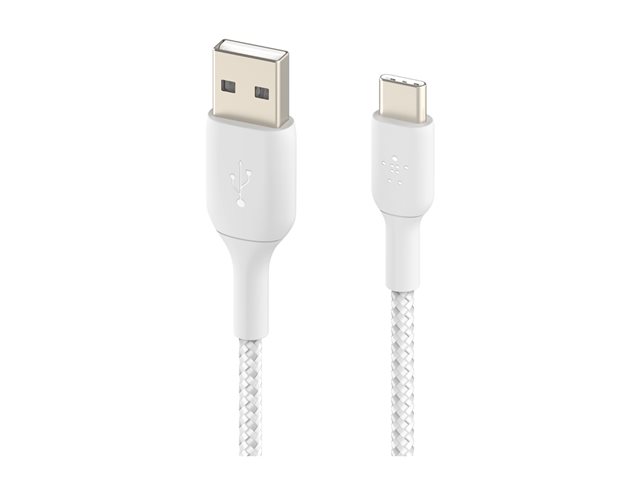Belkin BoostCharge - USB cable - 24 pin USB-C (M) to USB (M) - 15 cm 