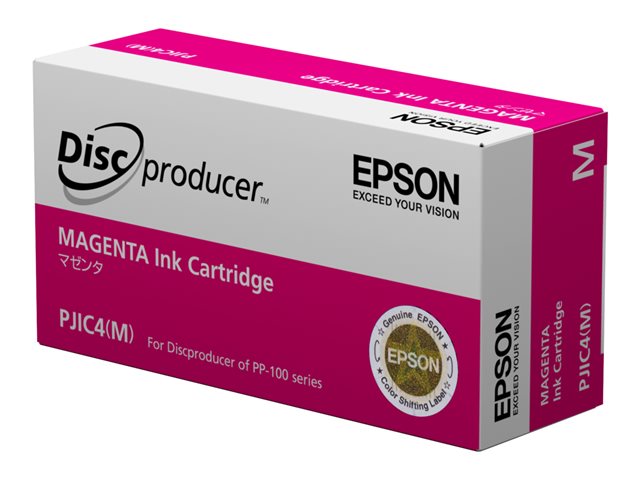 Epson Discproducer PJIC7(M) - Magenta - original - ink cartridge - for Discproducer PP-100, PP-100AP, PP-100II, PP-100IIBD, PP-100III, PP-100N, PP-100NII