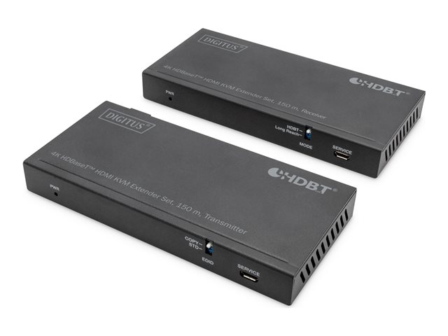 HDBaseT KVM Extender Set 4K/60Hz 2.0 PoC