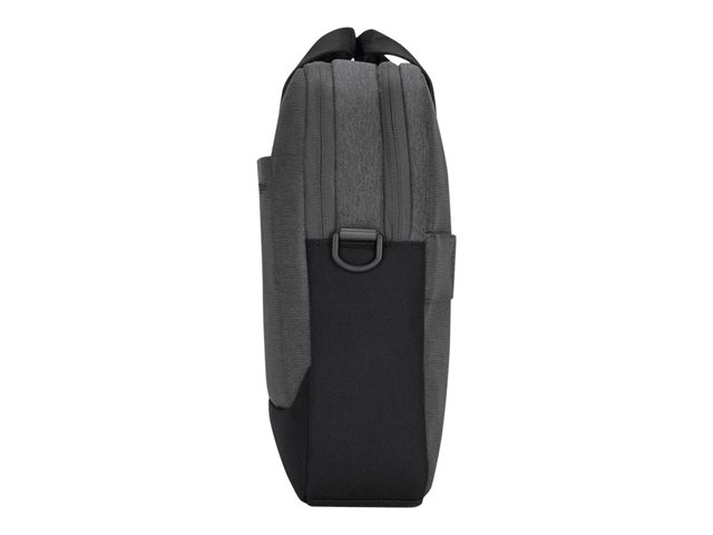 Targus Cypress Briefcase with EcoSmart - Notebook carrying case - 15.6\" - grey