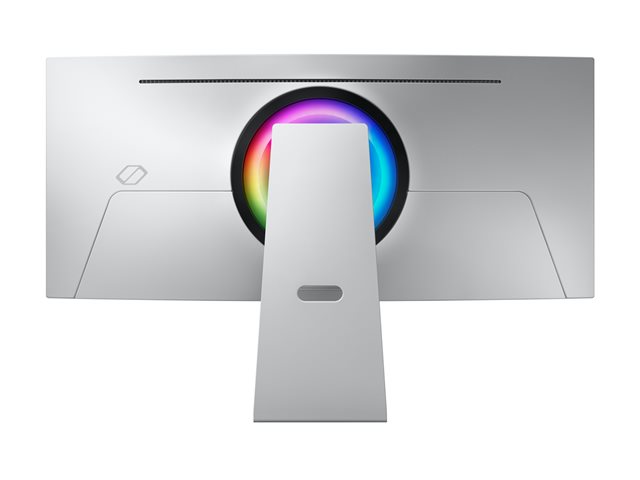 Samsung Odyssey OLED G8 S34DG850SU - G85SD Series - OLED monitor - Smart - gaming - curved - 34\" - 3440 x 1440 UWQHD @ 175 Hz - 250 cd/m² - 1000000:1 - HDR10+ Gaming, HDR10+, HDR10 - 0.03 ms - 2xHDMI, DisplayPort - speakers - silver