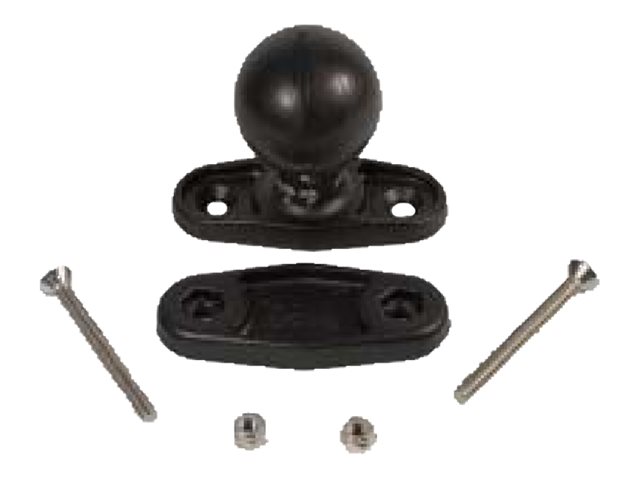 BALL D-SIZE 2.25 FLAT 2.5 CLAMP BASE THORVX8/VM1/VM2/VX9