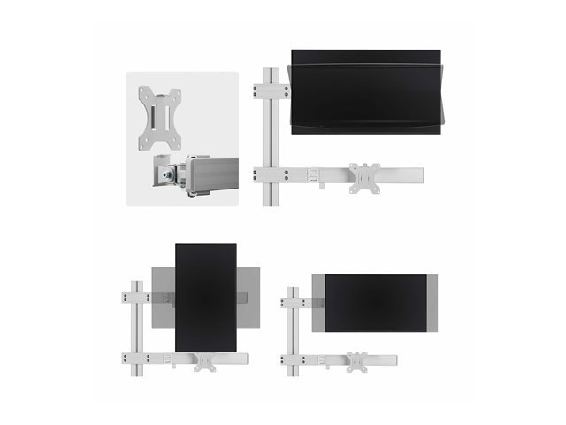 Six-Monitor Desk Mount Max 32IN/8kg