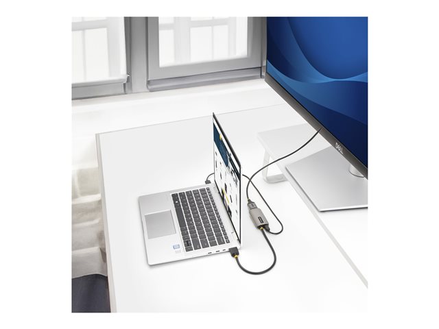 StarTech.com HDMI to DisplayPort Adapter, 8K 60Hz, Active Video Converter - Adapter cable - HDMI male to DisplayPort female - 30 cm - space grey - 8K60Hz support, active, Unidirectional