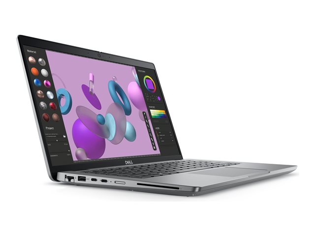 Dell Precision 3480 - Intel Core i7 - 1360P / up to 5 GHz - Win 11 Pro - RTX A500 - 16 GB RAM - 512 GB SSD NVMe, Class 35 - 14\" IPS 1920 x 1080 (Full HD) - Gigabit Ethernet - NFC, Wi-Fi 6 - grey - BTP - with 3 Years Basic Onsite
