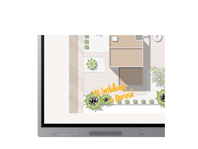 Samsung WEF Eboard WE65F-X 65\"