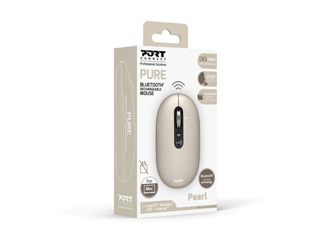 MOUSE RECHARGEABLE BLUETOOTH PURE MAC -