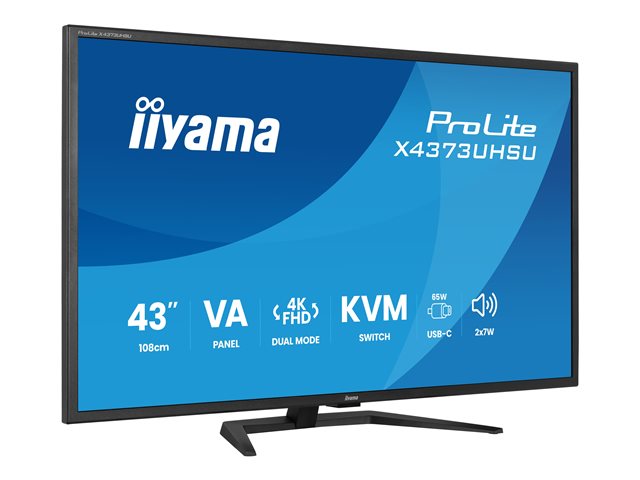 X4373UHSU-B2 43\" UHD USB-C BLACK