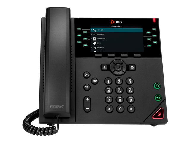 Poly VVX 450 12-Line IP Phone and PoE-enabled No - Replaces Poly SKU 2200-48840-025