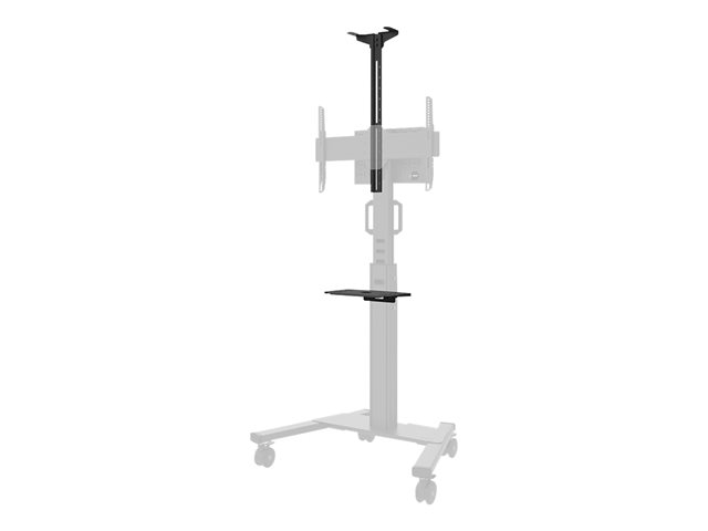 Neomounts - Mounting component (shelf, camera shelf, camera adapter shelf, rail) - for camera / mediabox - black - cart mountable - for P/N: FL50S-825BL1