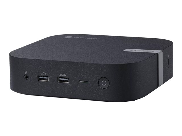 ASUS Chromebox 5 SC002UN - Mini PC 1 x Celeron 7305 - RAM 4 GB - SSD 128 GB - NVMe - UHD Graphics - Gigabit Ethernet, 2.5 Gigabit Ethernet, Bluetooth 5.2, IEEE 802.11ax (Wi-Fi 6E) - Chrome OS - monitor: none - eco black