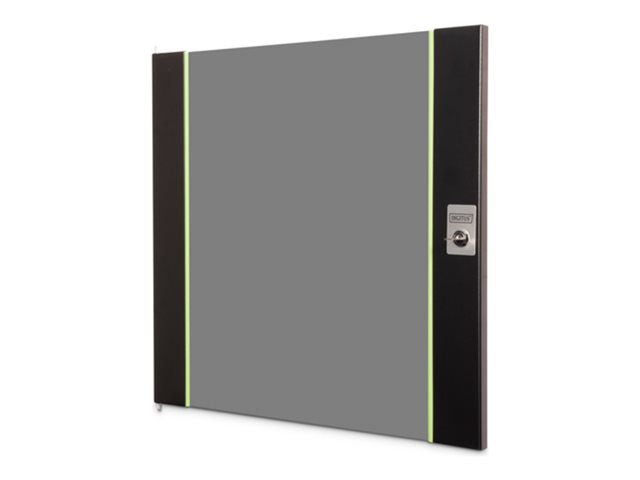 Glass front door for 19 12U UNIQUE wall
